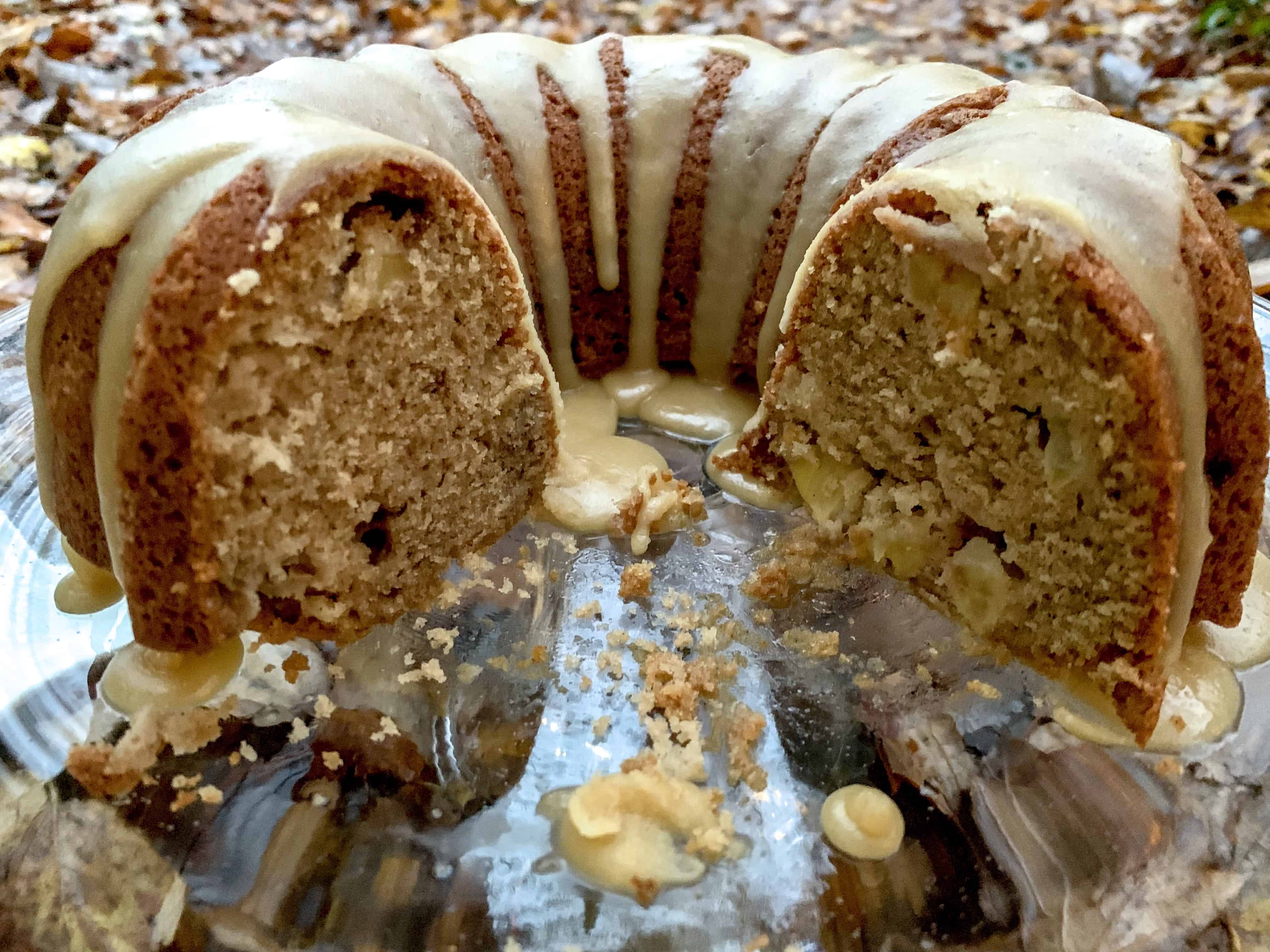 apples abound in this cinnamon apple bundt cake