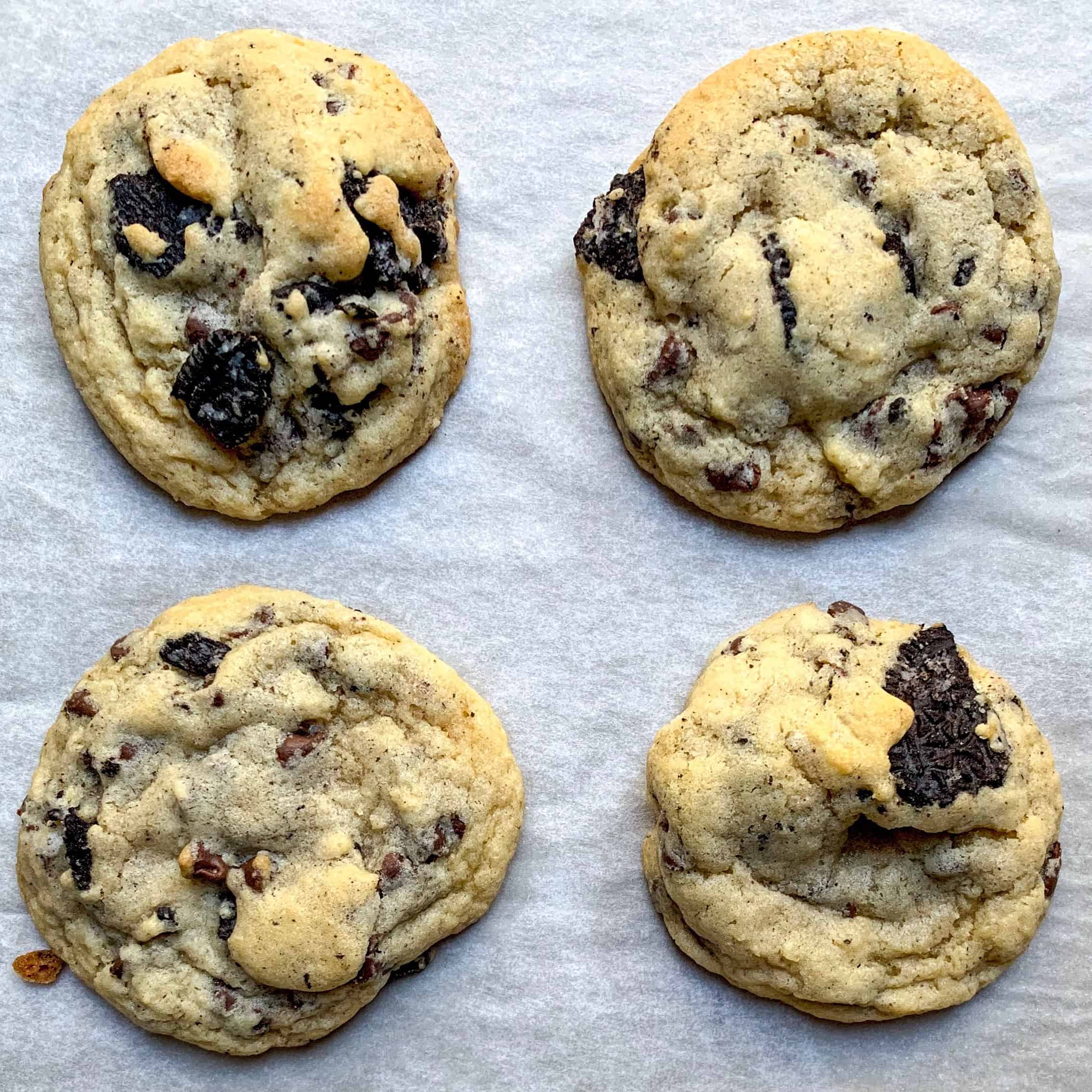 oreo chocolate chip cookie dough