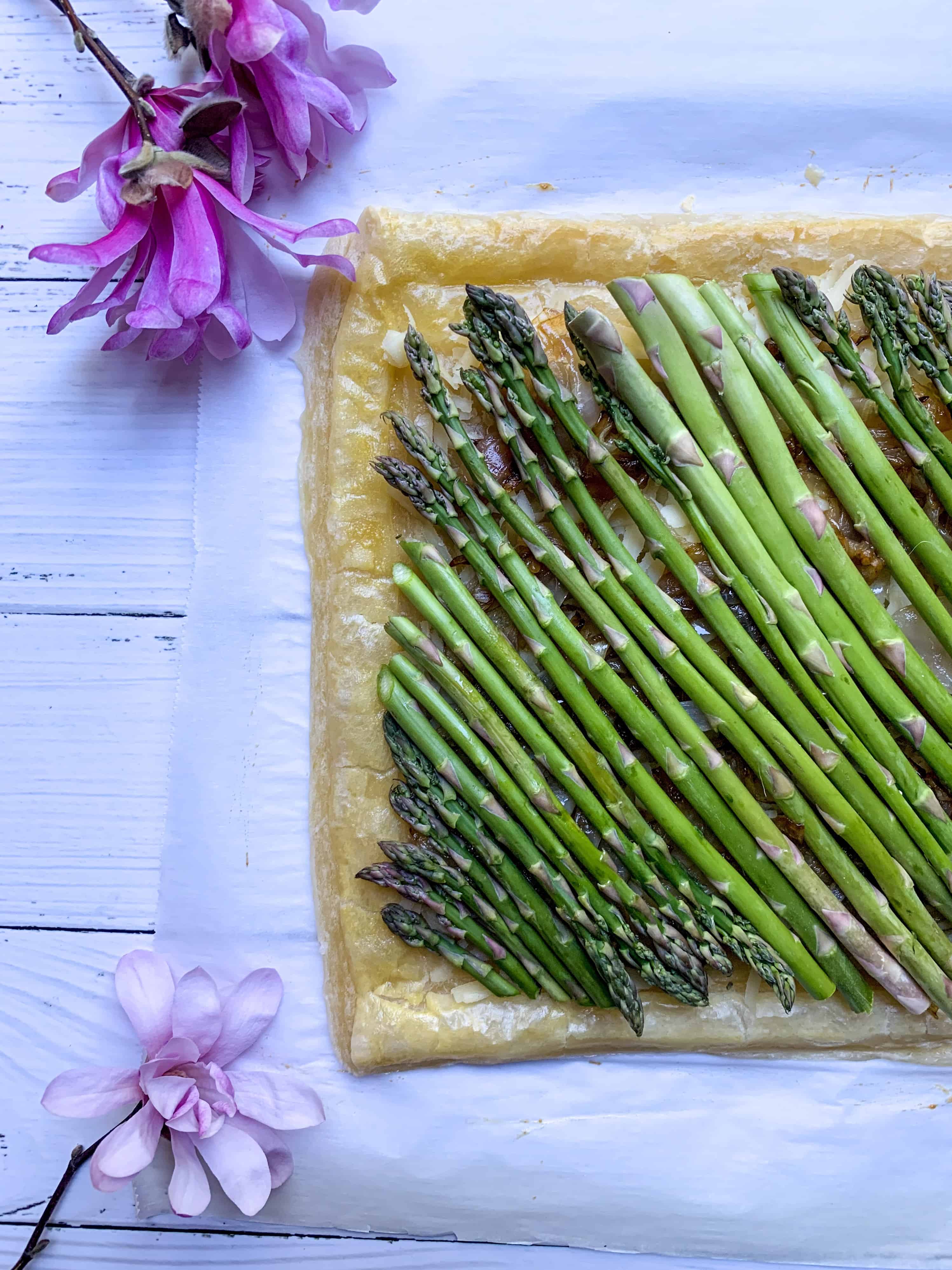 picture of the tart before it's baked. 