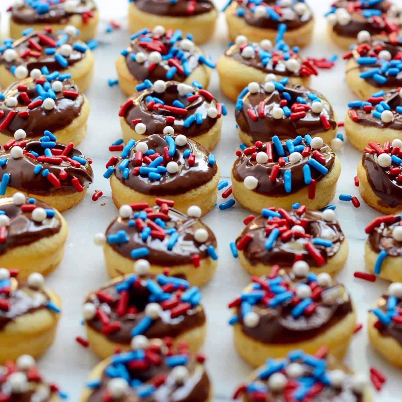 mini baked donuts