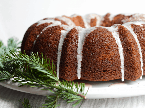 Glazed Gingerbread Bundt Cake • The View from Great Island