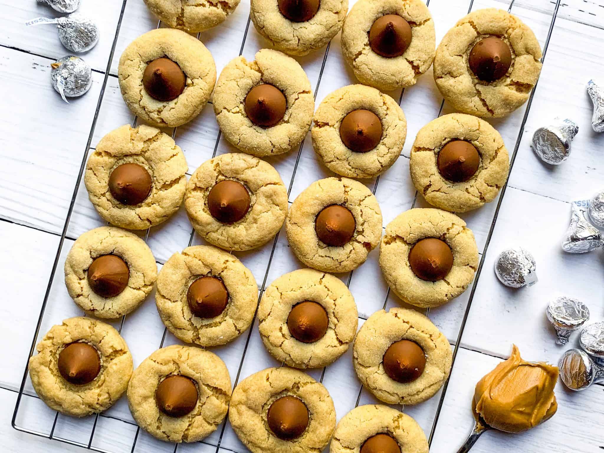 Classic Peanut Butter Blossom Cookies Worn Slap Out