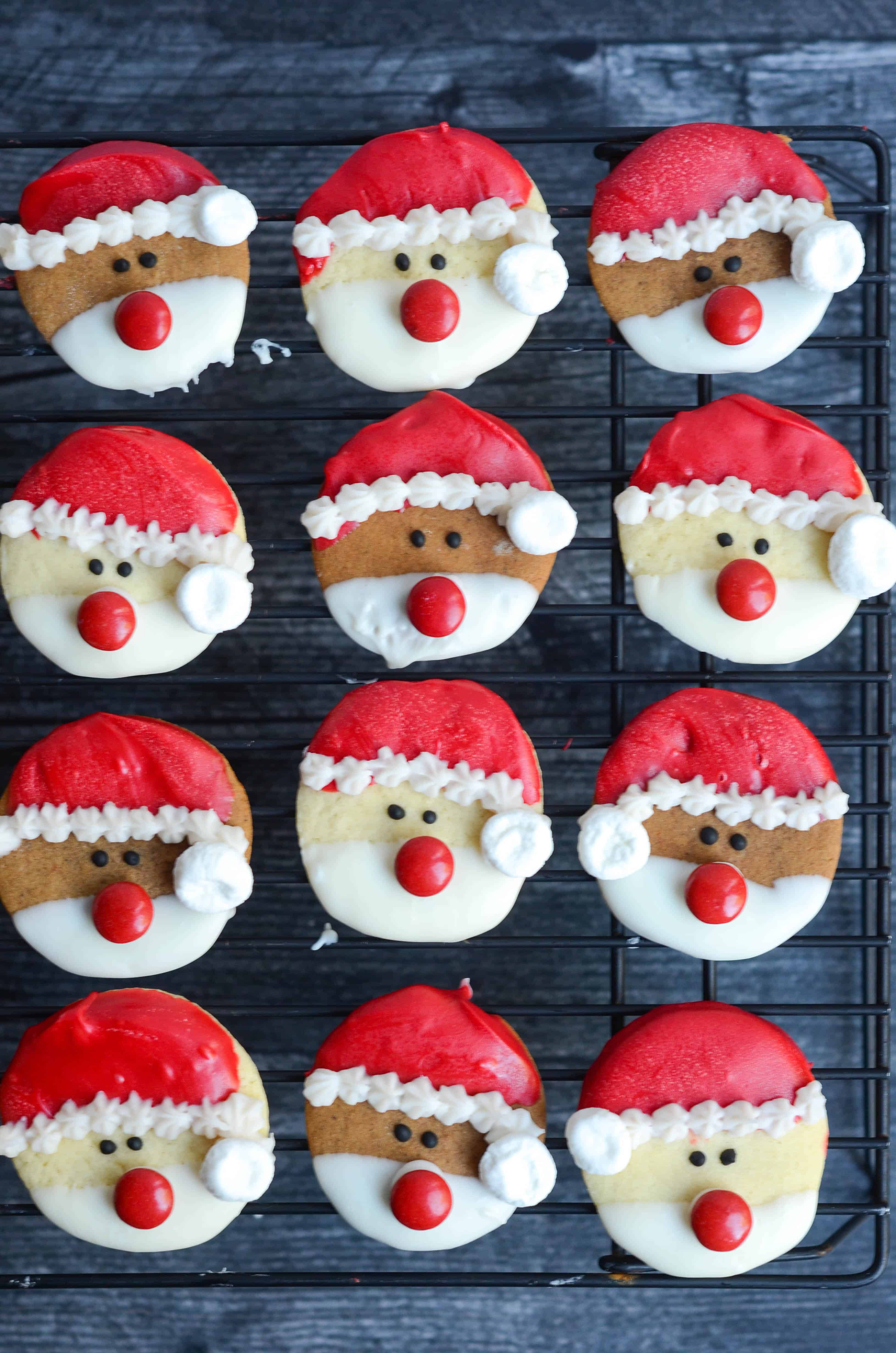 Santa Sugar Cookies | Worn Slap Out