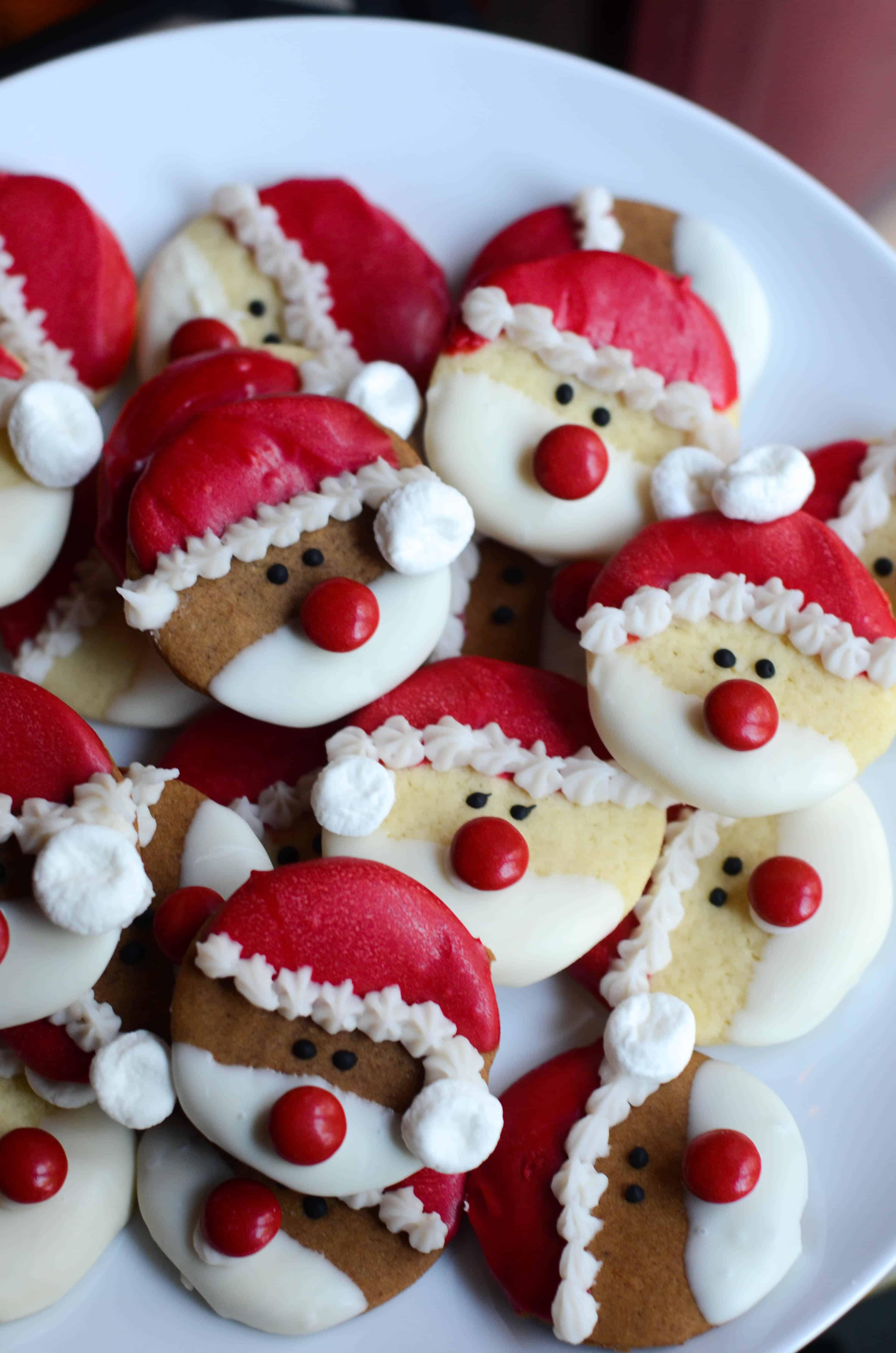 Santa Sugar Cookies | Worn Slap Out