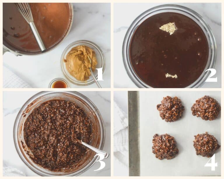 No Bake Chocolate Oatmeal Cookies | Worn Slap Out