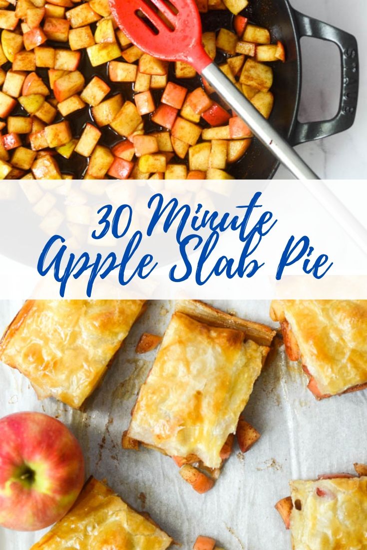 Easy Apple Slab Pie with Puff Pastry | Worn Slap Out