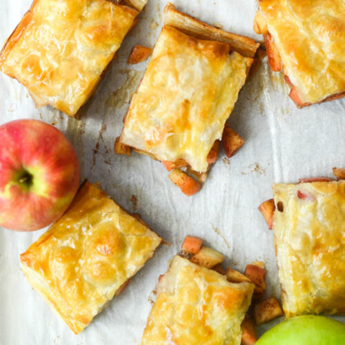 Easy Apple Slab Pie with Puff Pastry | Worn Slap Out