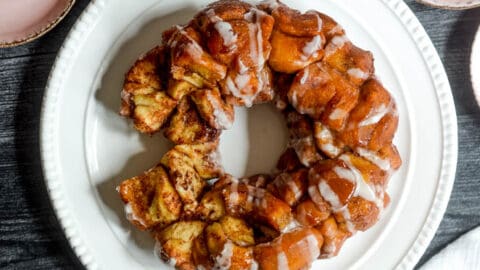 Cinnamon Monkey Bread with Crescent Rolls (Pull-Apart Bread) - Wellness by  Kay