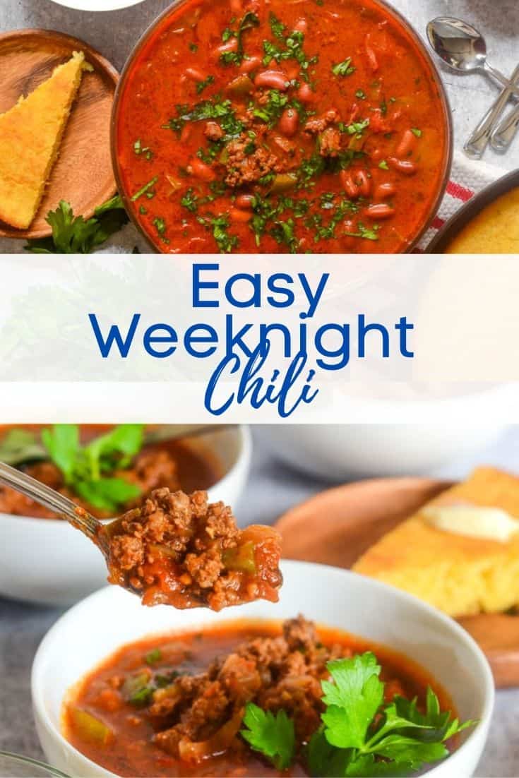 Mom's Easy Weeknight Chili | Worn Slap Out