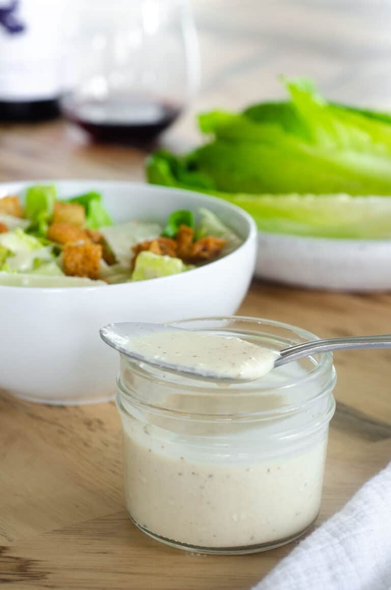 Caesar Salad Dressing (No Anchovies) Worn Slap Out