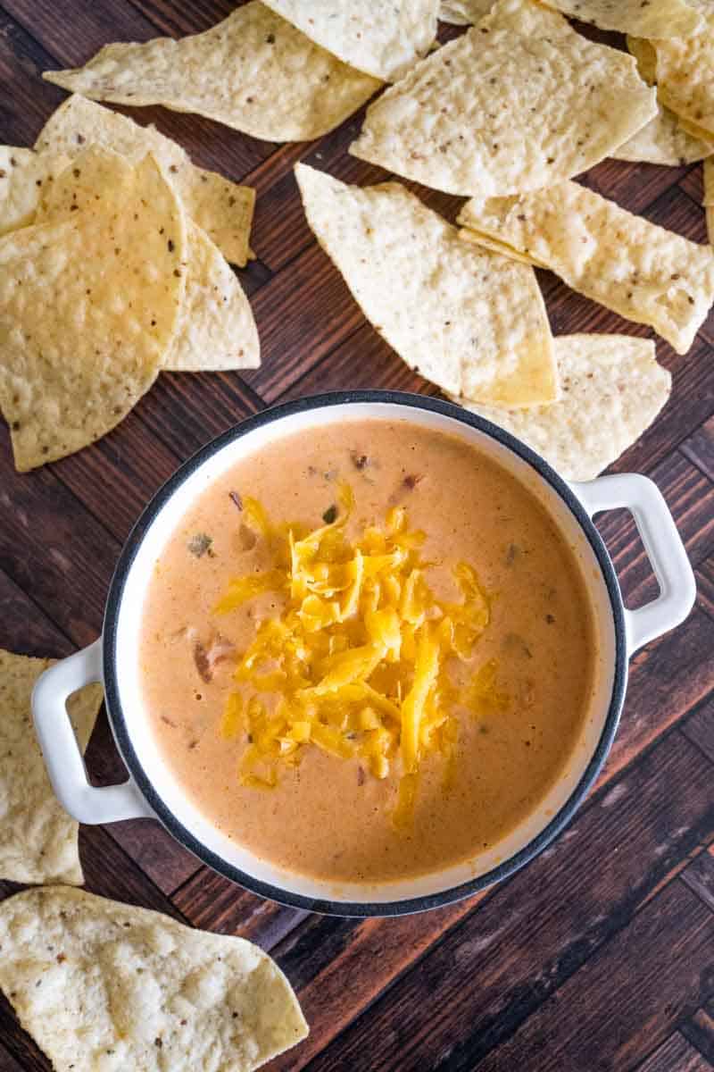 Three Ingredient Chili Cheese Dip | Worn Slap Out