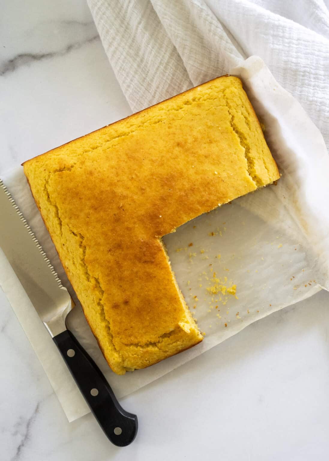 Slap Me Down Corn Bread